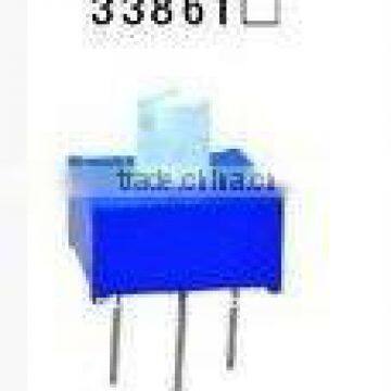 square cermet potentiometer with long knob