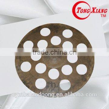handmade special effect perforated cymbal 18 ride