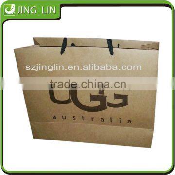 promotional paper shopping bag with logo print manufacturers