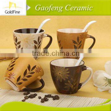 Stoneware Mug With Spoon