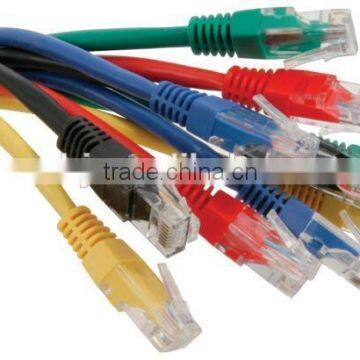 4 pairs 24awg Crose Wire cat5e utp patch cord