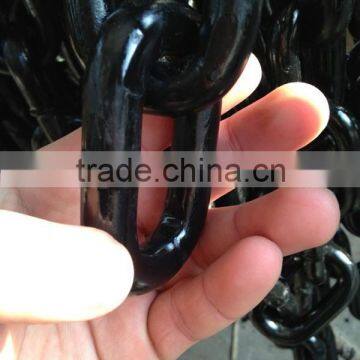 Black Painted Link Chain Iron Chain