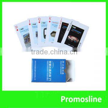 Hot Sell custom promotion play card gold foil playing card