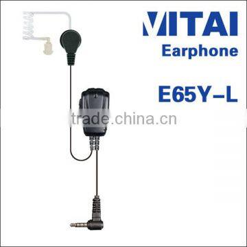 VITAI E65Y-L Earpiece Transparent Tube Type Earphone for Handheld Two Way Radio