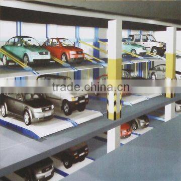 Custom designed 3 levels car lift parking system