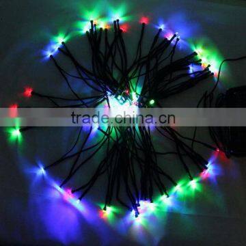 100 led short string christmas lights wedding party decorative solar string lights