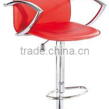 chrome leather Bar Stools with Armrest ZM-29