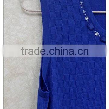 Fashion OL Knitting Vest Lady's Sleeveless Pullover Sexy Vest photo-3