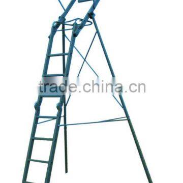 folding aluminium ladder with padded seat / hunting ladder tree stands / hunting tower stands