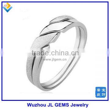 Отличное гладкое классическое кольцо из 925-тиллирового серебра с драгоценными камнями