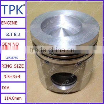 6CT8.3 Engine Parts Piston Kit 3908750 3919930 3919565 3908637 3923164 3802398 3802401 3802404