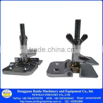 Screen printing cast hinge clamps/ Hinged frame clamp