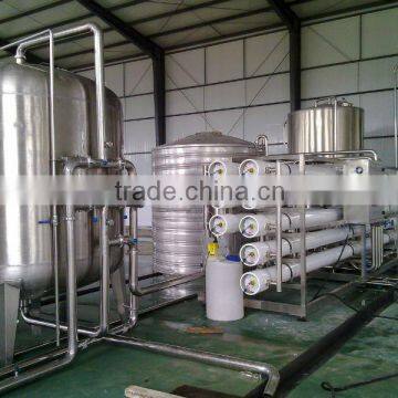 Stainless steel Quartz Sand filter water production line