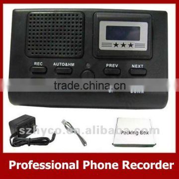 professional telephone recorder with SD card