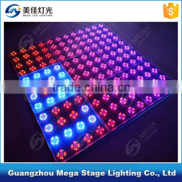 home party rgb touch sensitive interactive floor tile led dance floor