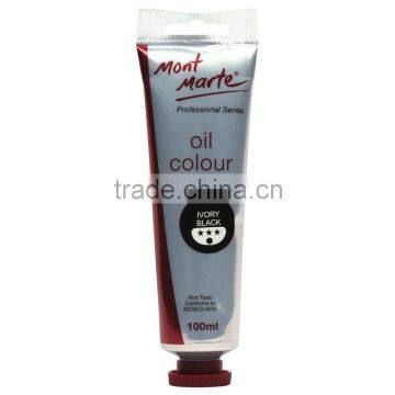 Mont Marte Oil Paint 100mls - Ivory Black