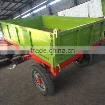 2T Farm Dump Trailer, Tractor Tipping Trailer, photo-3