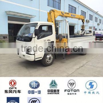 hot sale truck with crane, 25 ton hydraulic crane