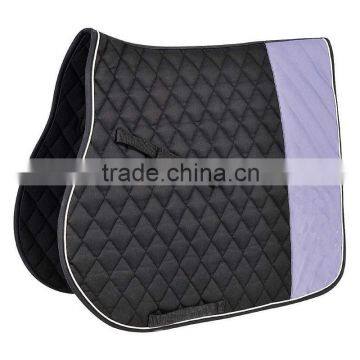 Super soft and durable cotton horse saddle pad