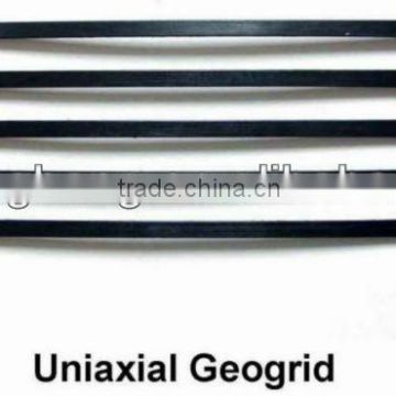 hig strength unidirection extendible geogrid for dam