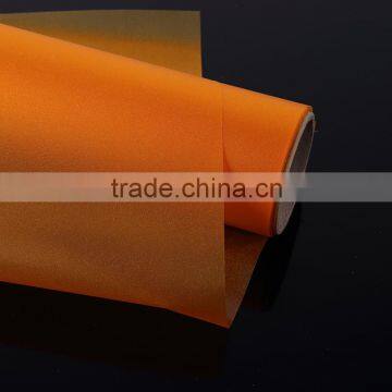 waterproof pvc self adhesive 3d sparkl orange tint decorative film                        
                                                                Most Popular