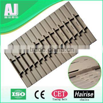 Long wear life slat top chain for packaging lines