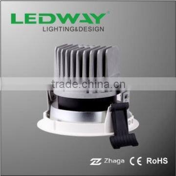 12W 4 Inch COB LED Down Light With Tilt Function Die-casting Aluminum Housing CE Rohs photo-2