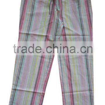 women`s yarn dyed sleep pants