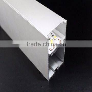 70X50mm Aluminum Flat LED Profile Housing