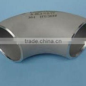 S.S304 stainless steel pipe fitting 90 degree elbow