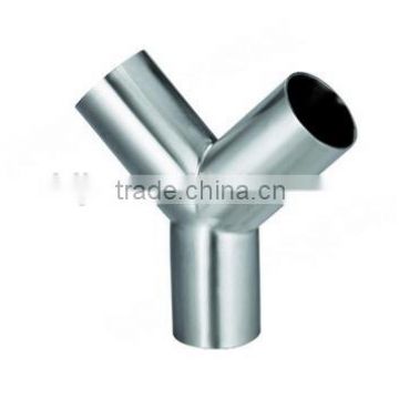 Stainless Steel Sanitary Tee 4 Inch Stainless Steel Pipe Tee Equal Tee