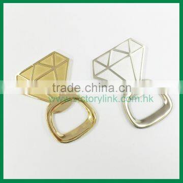 Promotional Key Chain Diamond Beer Metal Bottle Opener