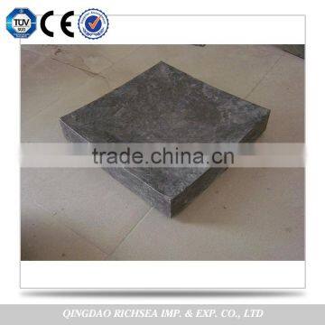 China Paving Stone Pattern Flamed Blue Limestone Stone photo-5
