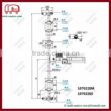 High Security Forging Truck Container Rear Door Lock 1107022EM 107022ES photo-2
