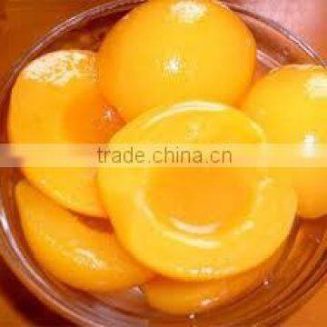 Canned Yellow Peach Halves in Light Syrup