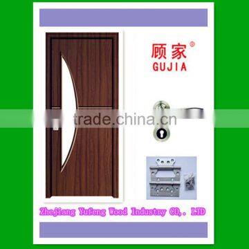 interior PVC glass door