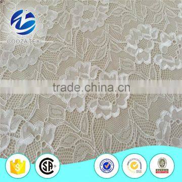 Beautiful Nylon Cotton Lace Fabric For Summer Women Dress