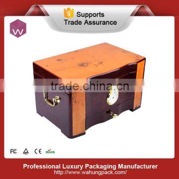 Handmade High Glossy Wood Cigar Box With Humidor(WH-3754-3-ML) photo-3