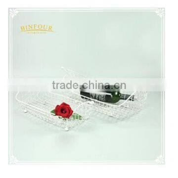 Best Selling metal storage wire fruit basket/flower baskets