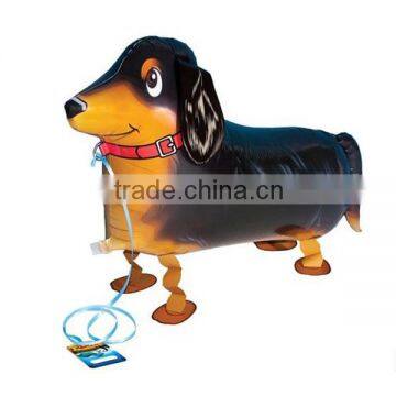 Walking pet dog balloon bulk foil balloon wholesale balloon