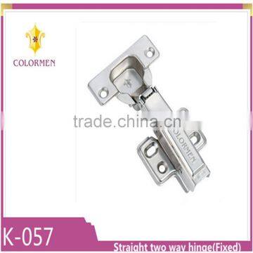 High quality good price stainless steel fixed straight two way hinge for door and cabinet