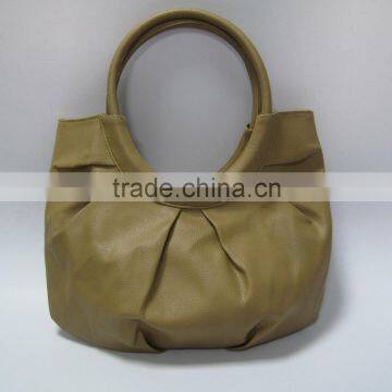Quilted ladies PU leather handbag