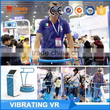 2016 Canton Fair hottest 9D Vibration VR standing machine