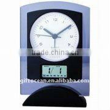 analog & digital dual indication clock