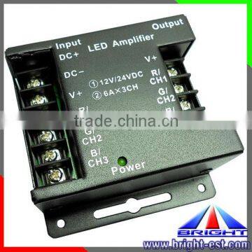 4 CH*3A LED Amplifier remote,DC12V RGB Amplifier