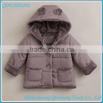 custom kids feather down coats for winter