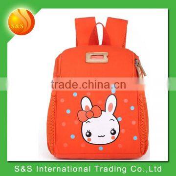 Cartoon rabbit patten cute korean school bag children backpack