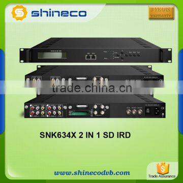 China Profesional MPEG-4 HD Satellite TV Decoder