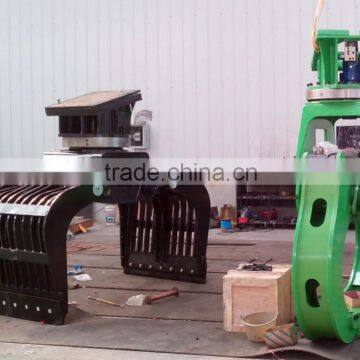 wood splliters and stone sorting grapple for 20T excavator