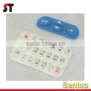 Epoxy Surface Treatment Silicone Rubber Keypad Factory Made